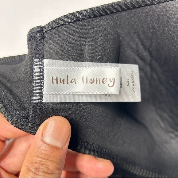 Hula Honey Women’s Black 2-Piece Bikini Set Size Large - Picture 7 of 9